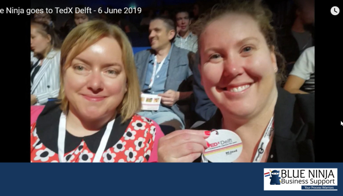 Blue Ninja goes to TedX Delft – 6 June 2019