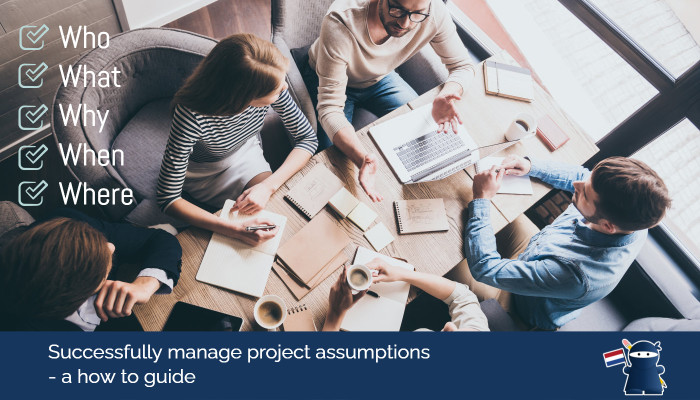Successfully manage project assumptions – a how to guide
